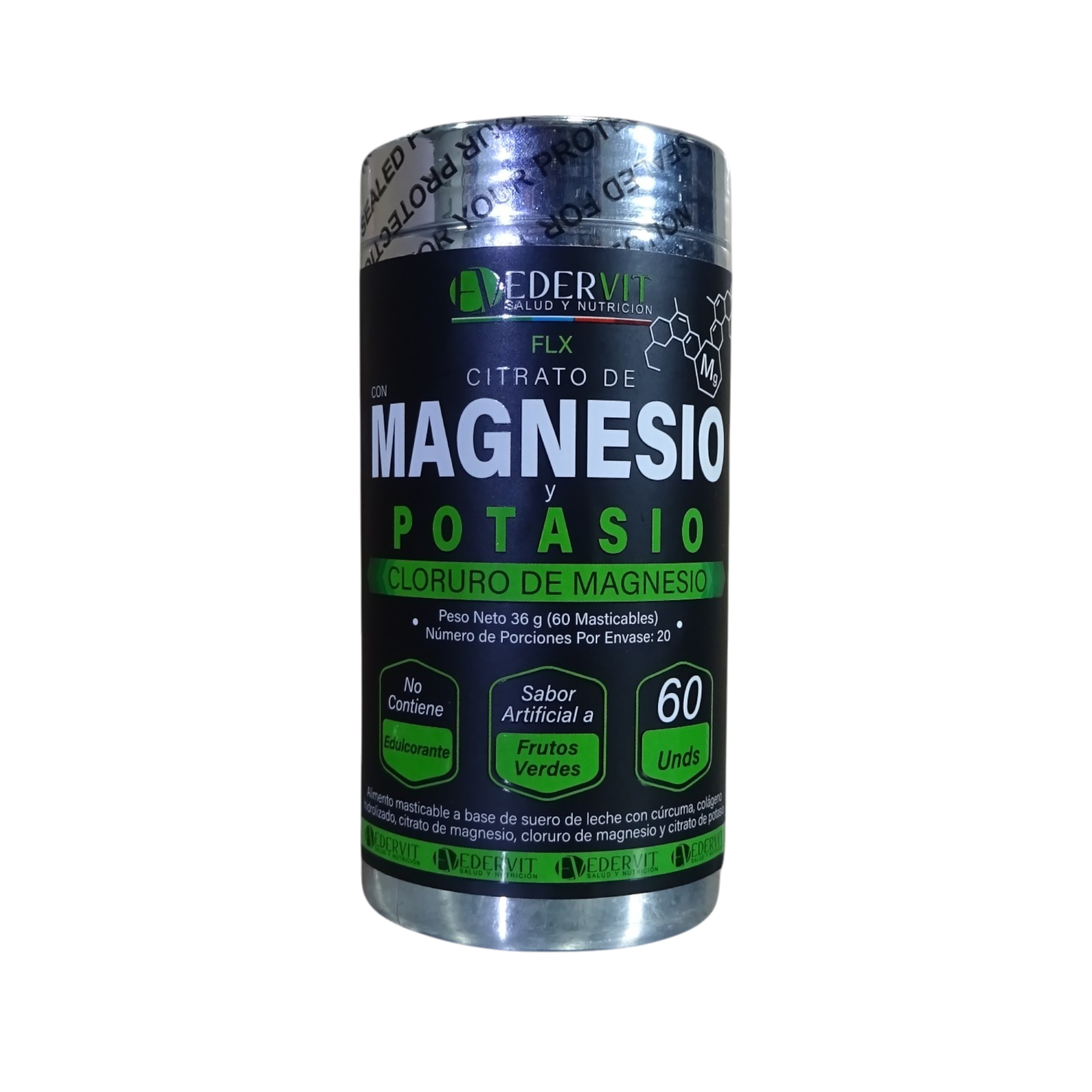 FLX(CITRATO MAGNESIO Y POTASIO)60 PASTAS